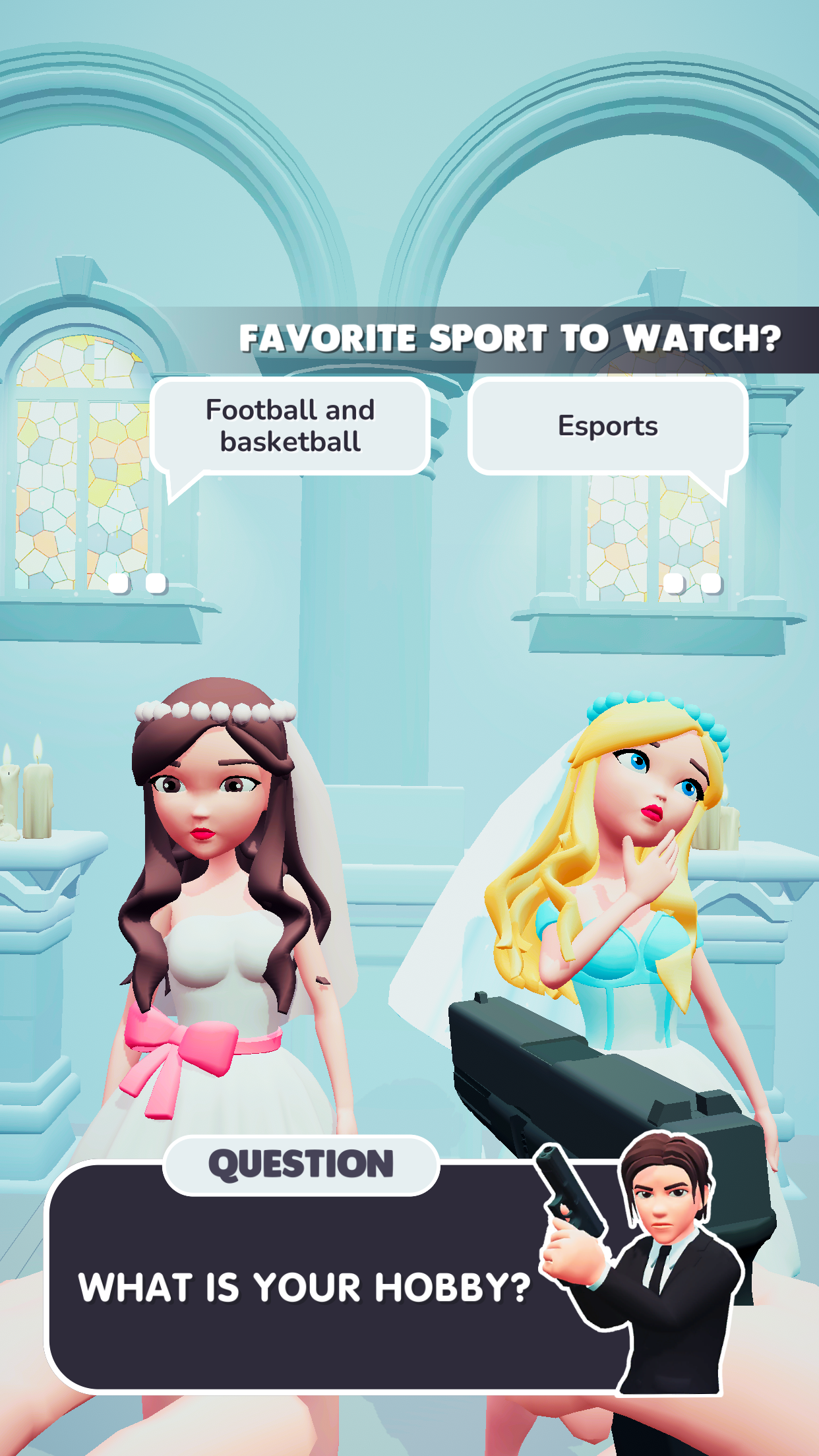 Guess Who's A Clone Game Screenshot