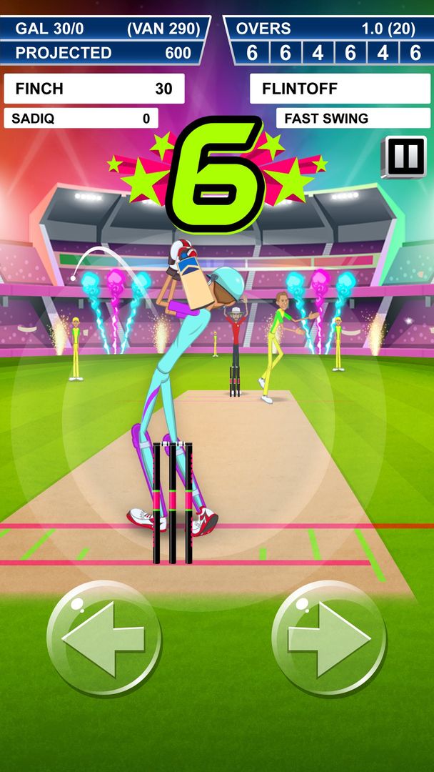 Stick Cricket Super League ภาพหน้าจอเกม