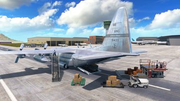 Airplane Flight Simulator Game Screenshot