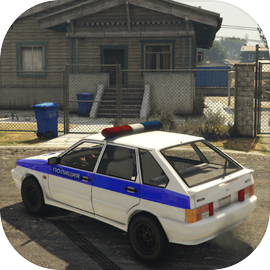 VAZ 2114 Police Car Simulator