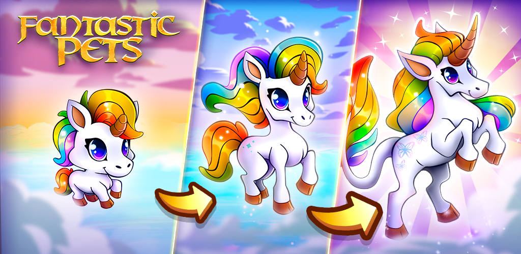 Banner of Fantastic Pets: Merge & Evolve 