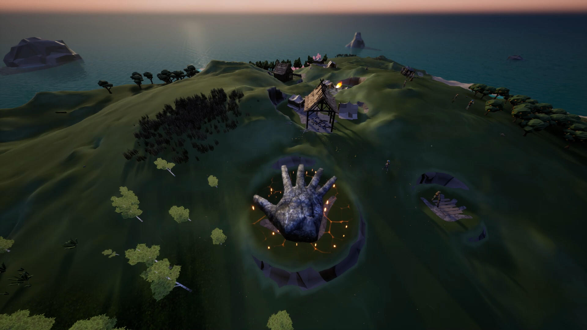 Screenshot of Genesis of a Small God