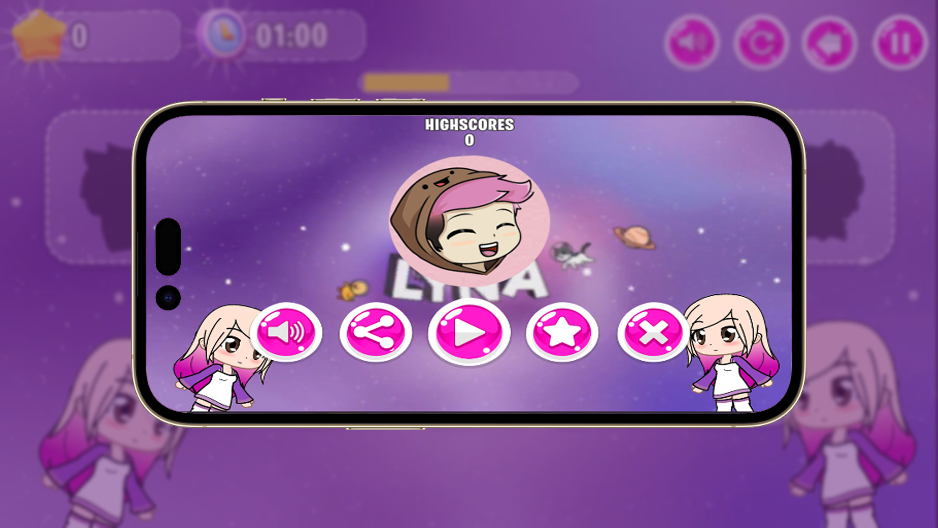 Lyna Para Puzzle Game ภาพหน้าจอเกม