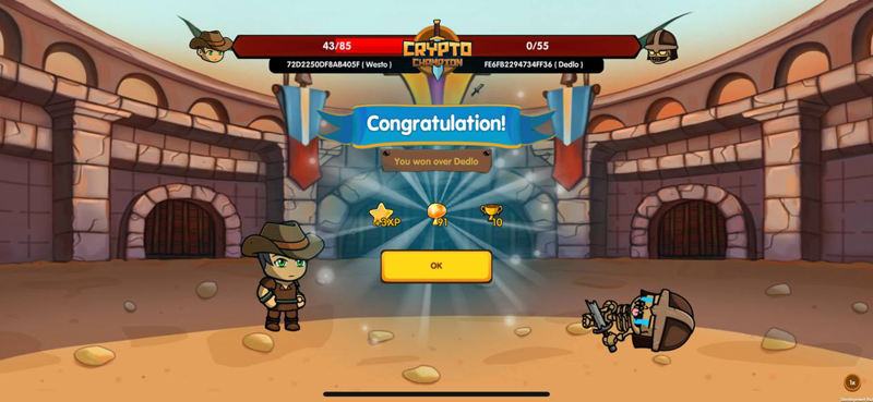 Screenshot of Crypto Champion