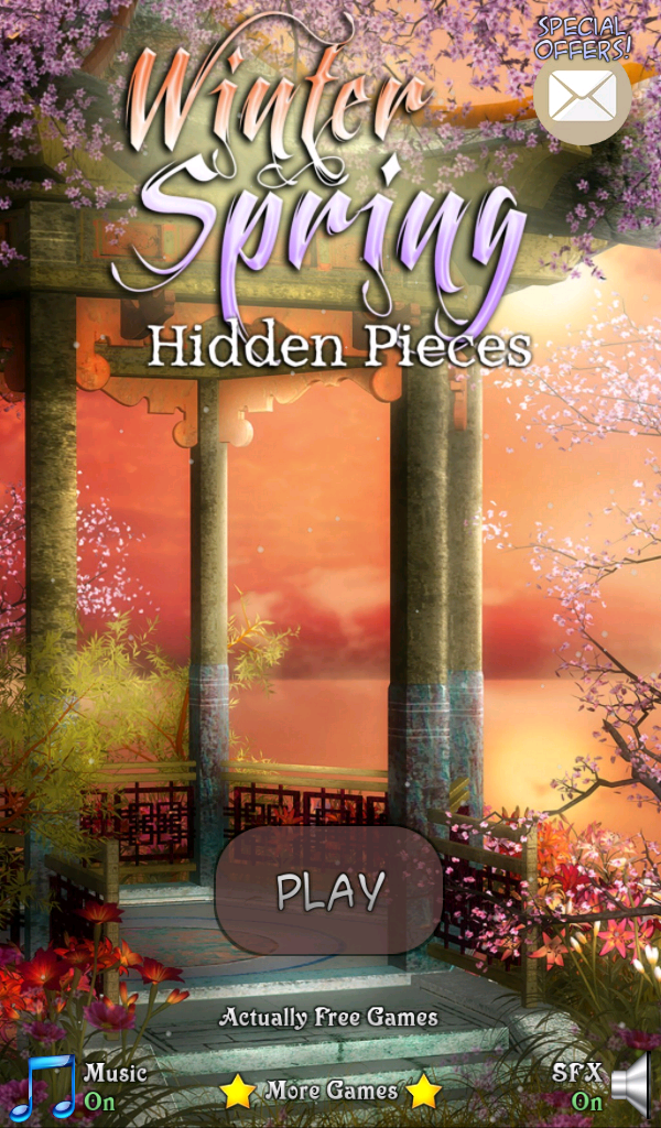Скриншот игры Hidden Pieces: Winter Spring