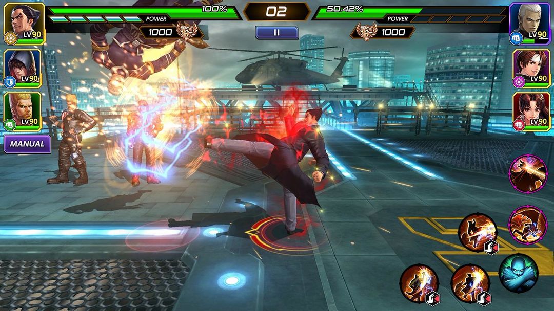 Screenshot of The King of Fighters AllStar