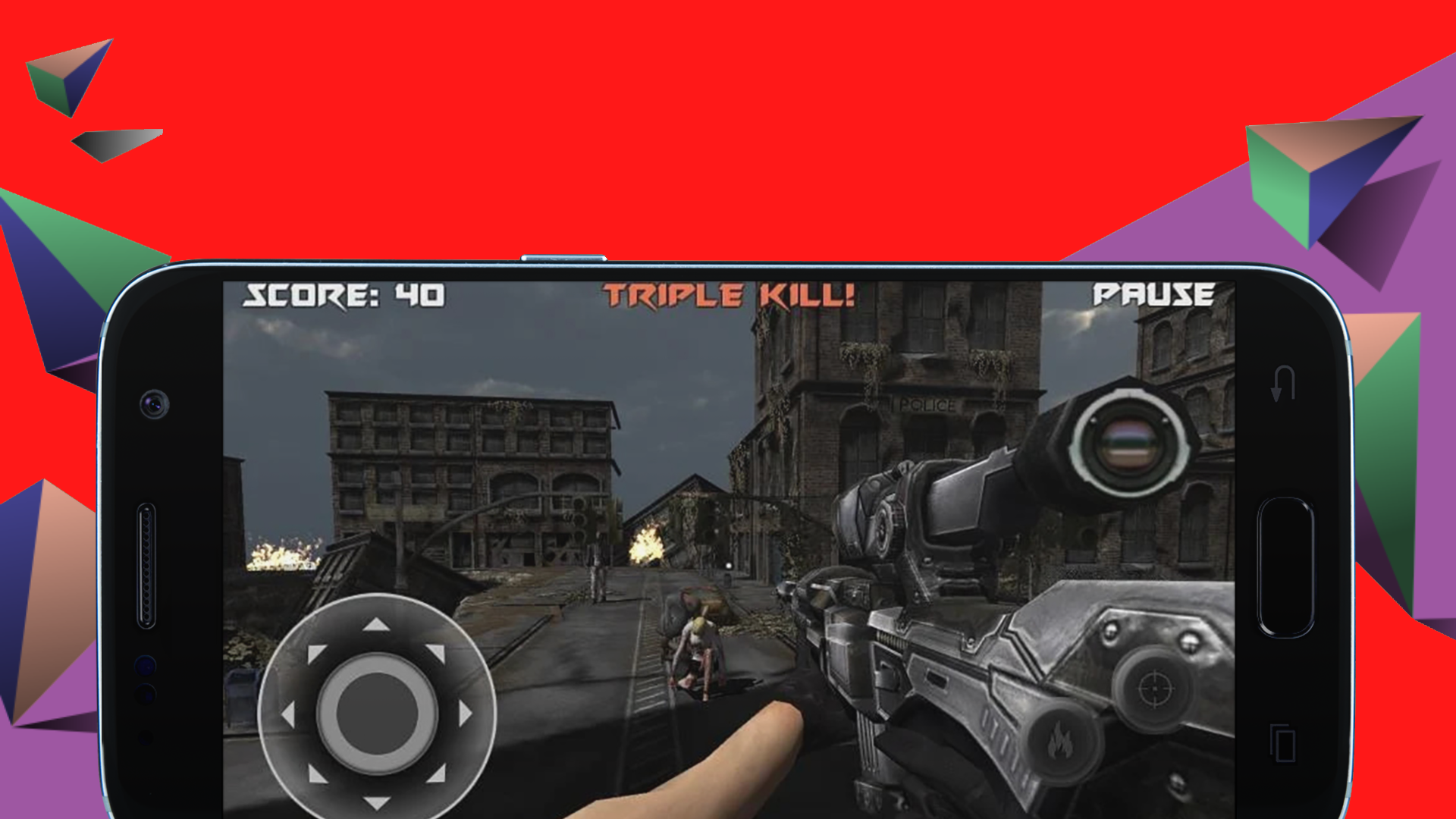 Kamo Ultra Sniper Zombies screenshot game
