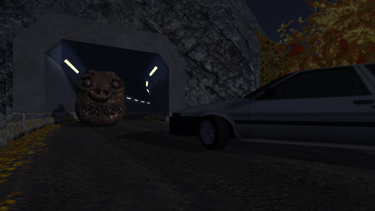 Screenshot of Horror Drift (ホラードリフト)