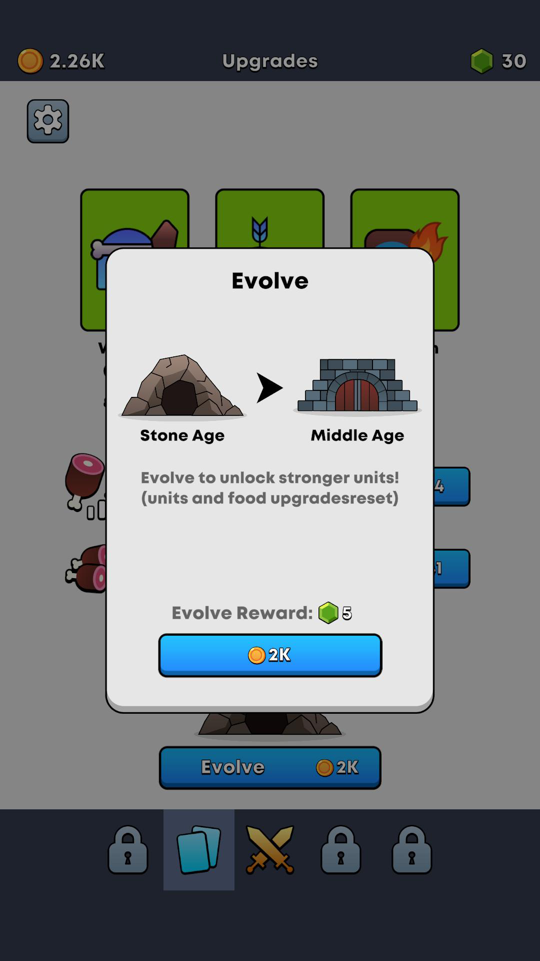 Evolution Battle - Survive War Game Screenshot