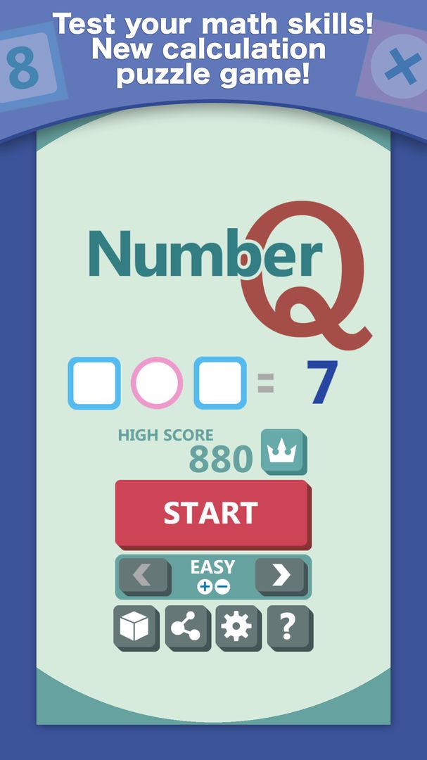 NumberQ screenshot game