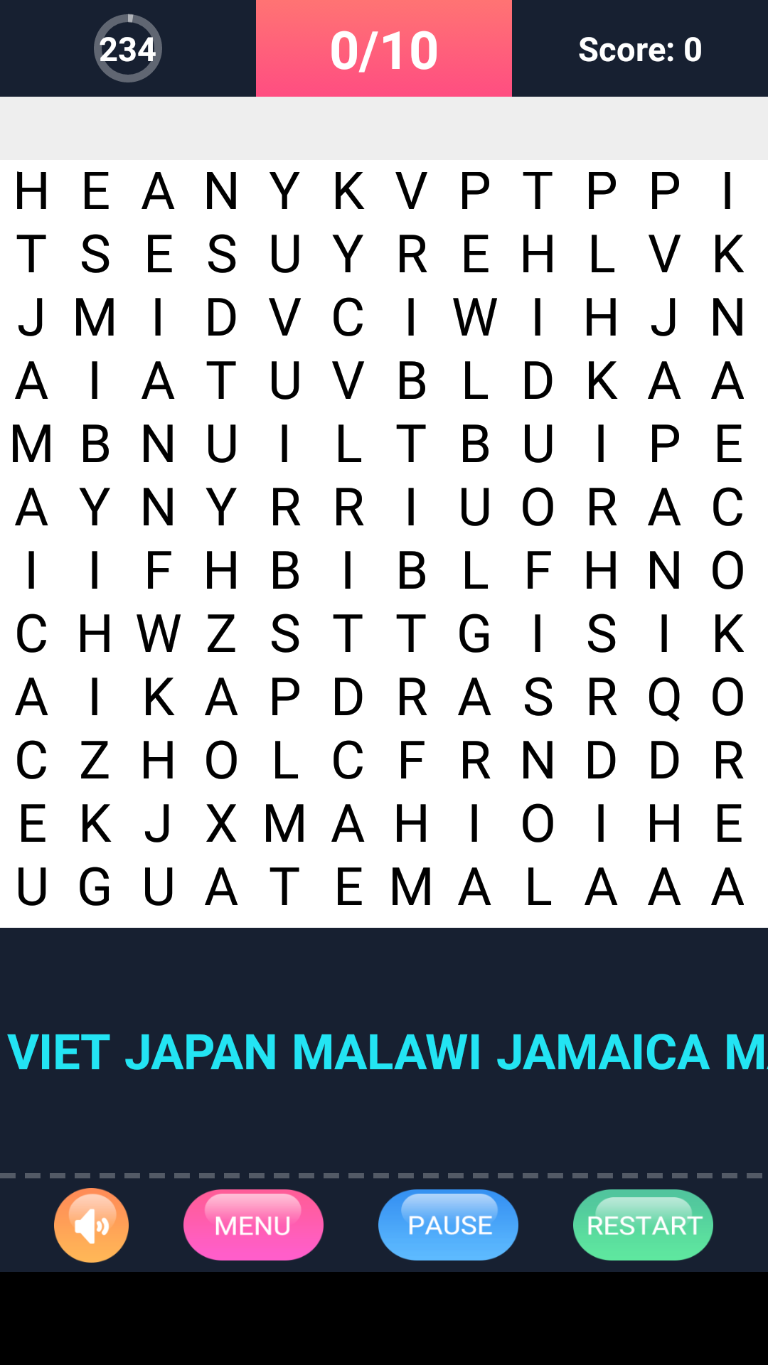 Ảnh chụp màn hình Word Search Puzzle