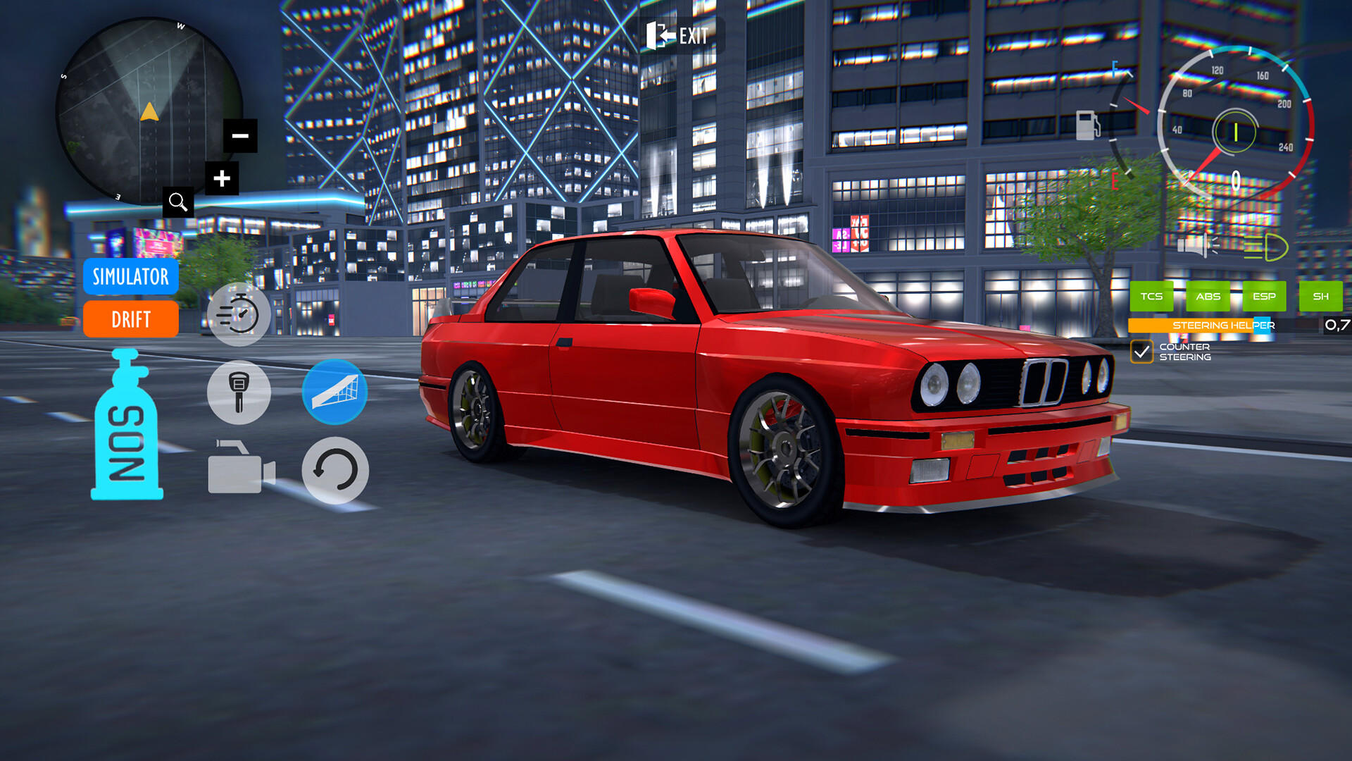 E30 Drift Car Simulator Game Screenshot