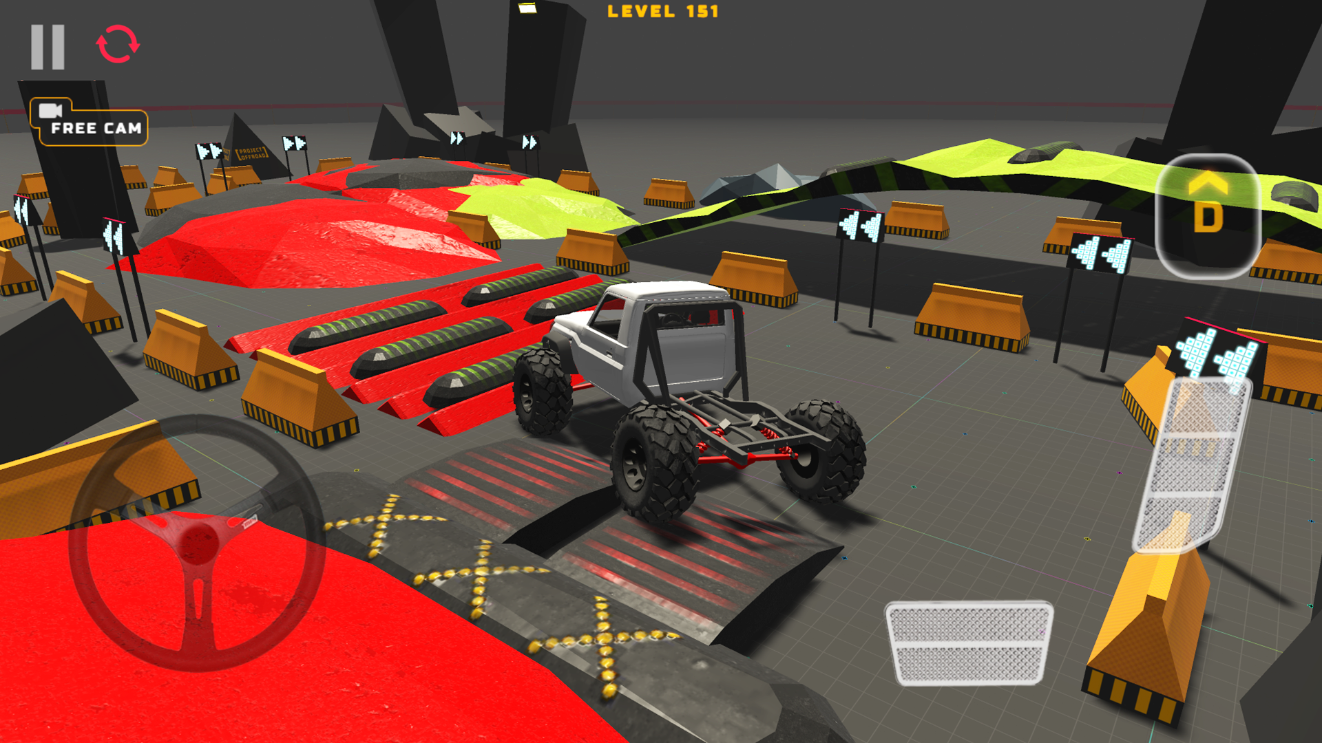 Project : Offroad Game Screenshot