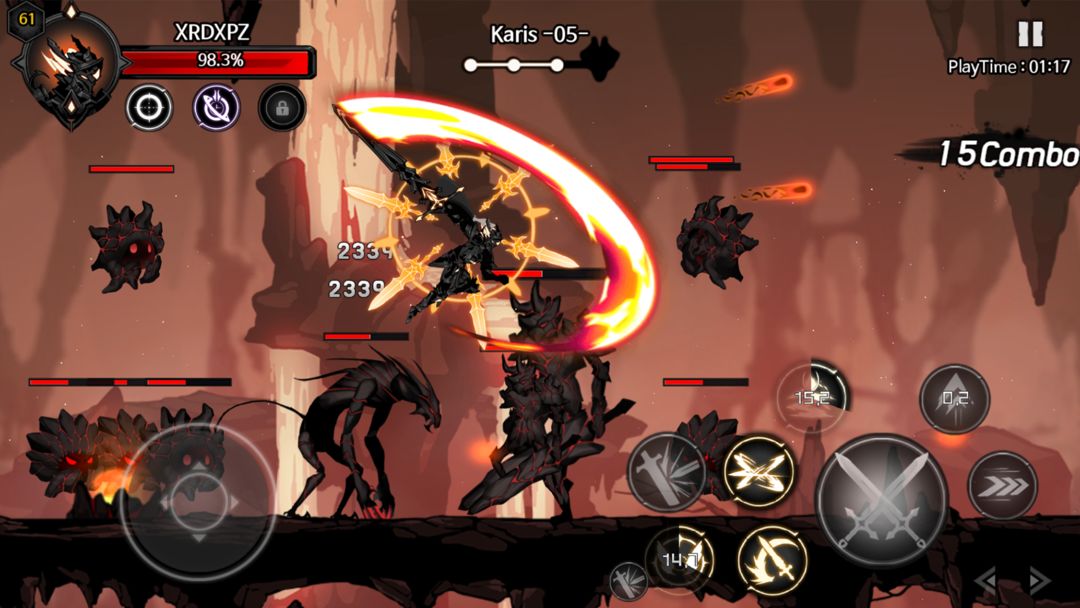 Lost Shadow : Epic Conquest screenshot game