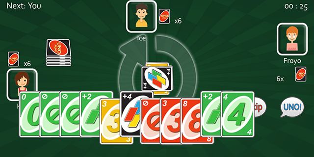 Uno Free screenshot game