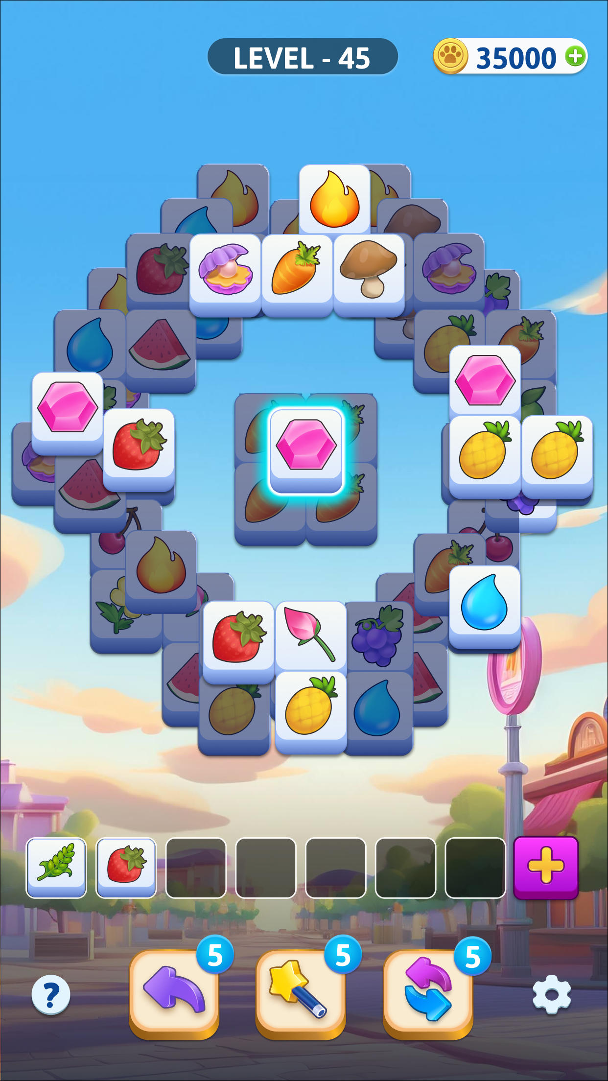 Tile Match puzzle - Tiletopia Game Screenshot