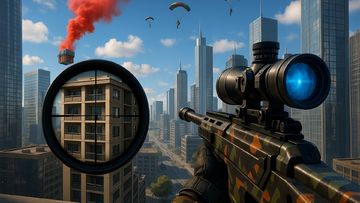 Counter Sniper Shooting Game Game Screenshot