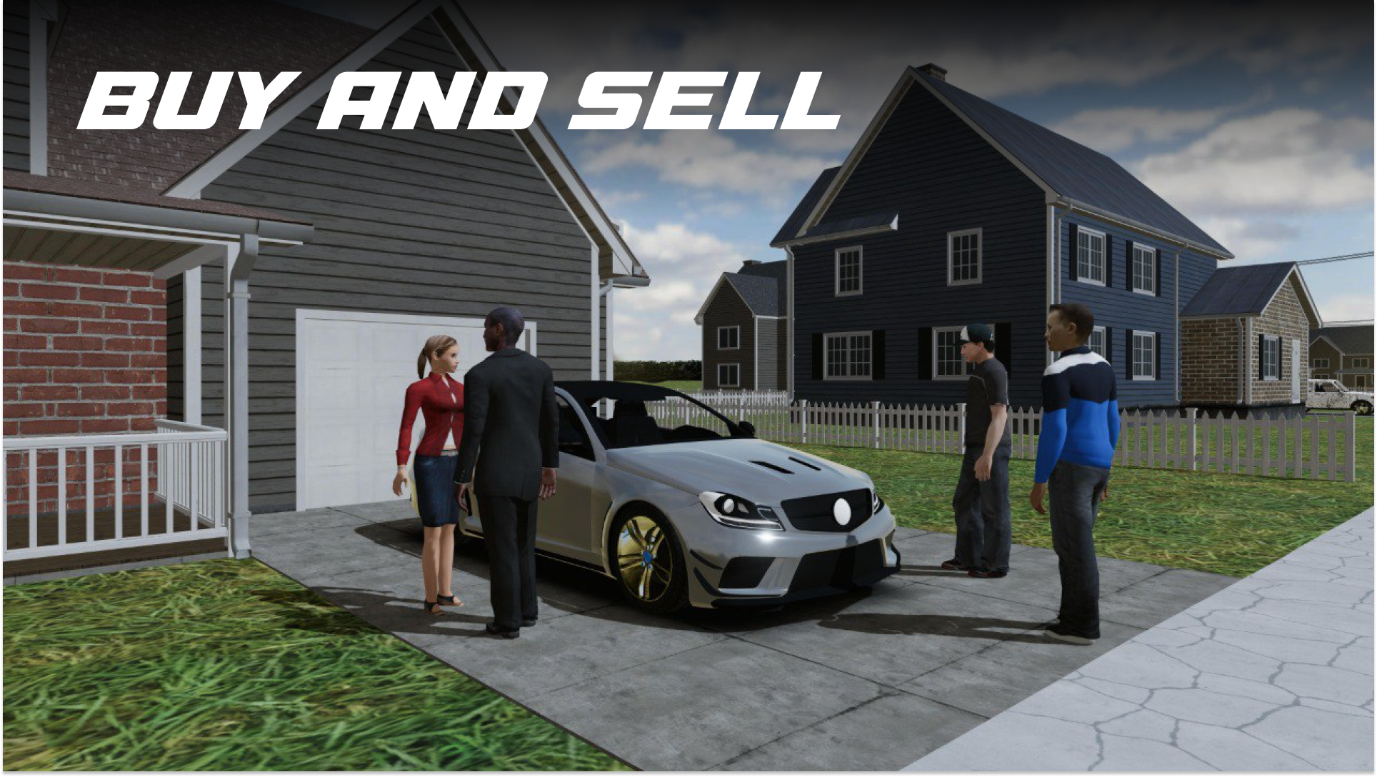 Car Dealer Sales Simulator Game Screenshot