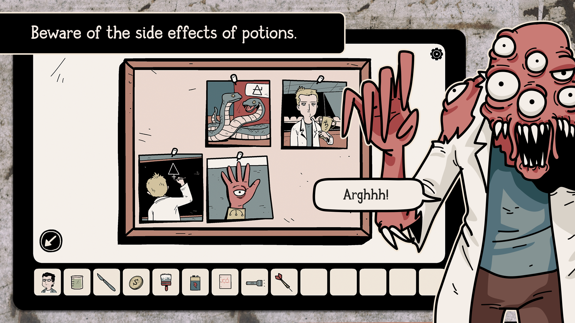 Unwanted Experiment Game Screenshot