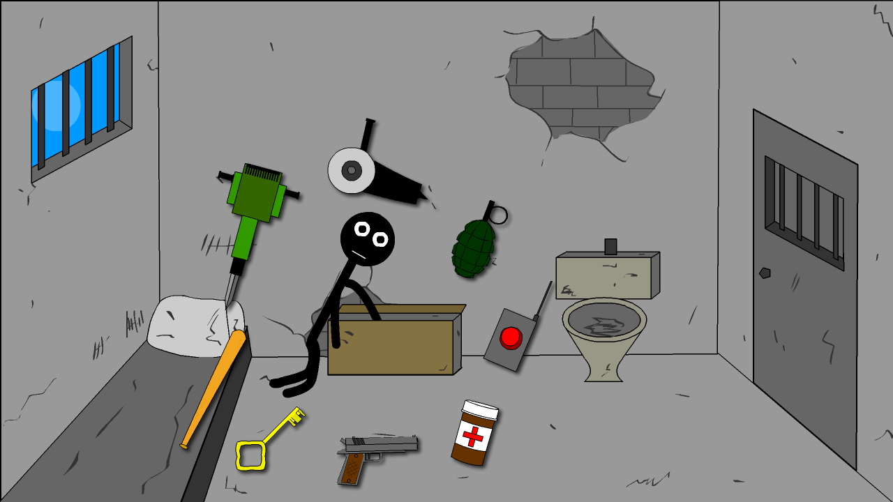 Stickman jailbreak 2 Game Screenshot