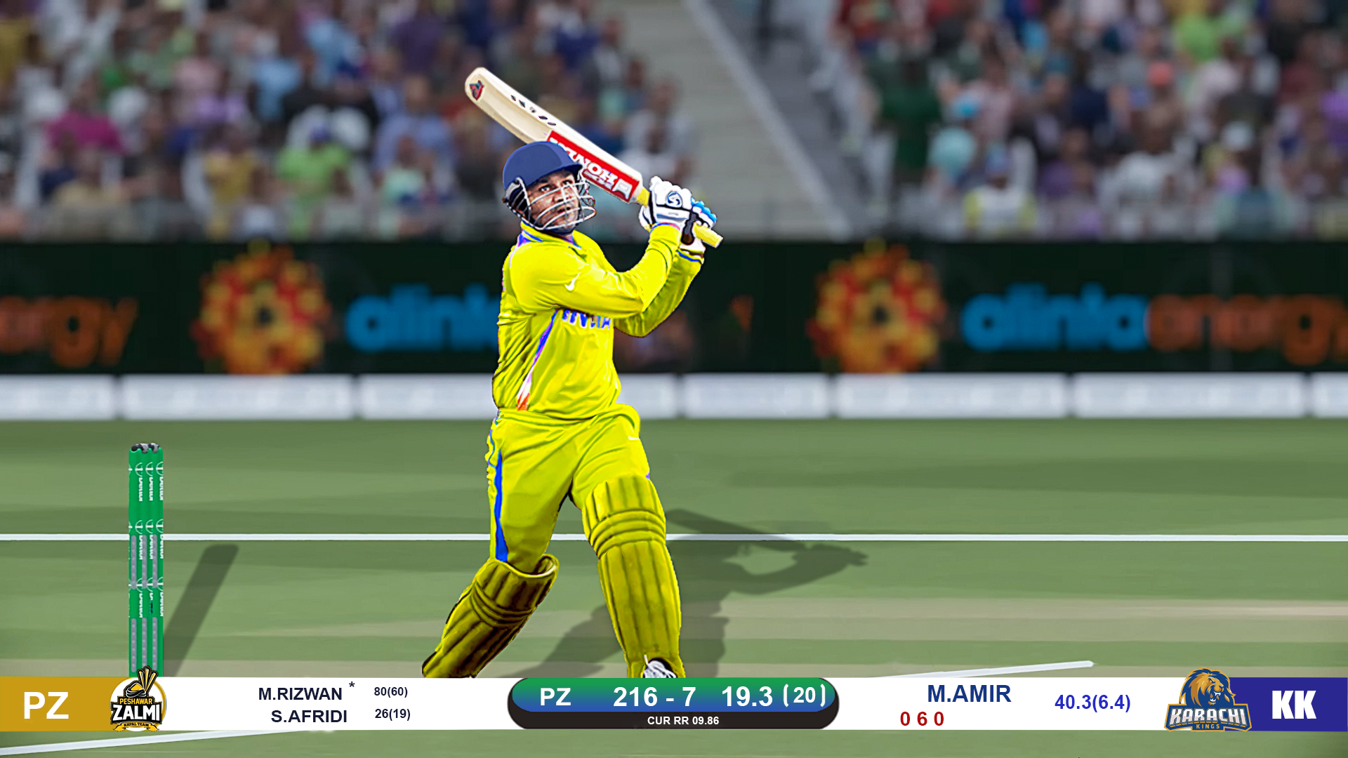 Screenshot of Cricket Game 3D: Bat Ball Game