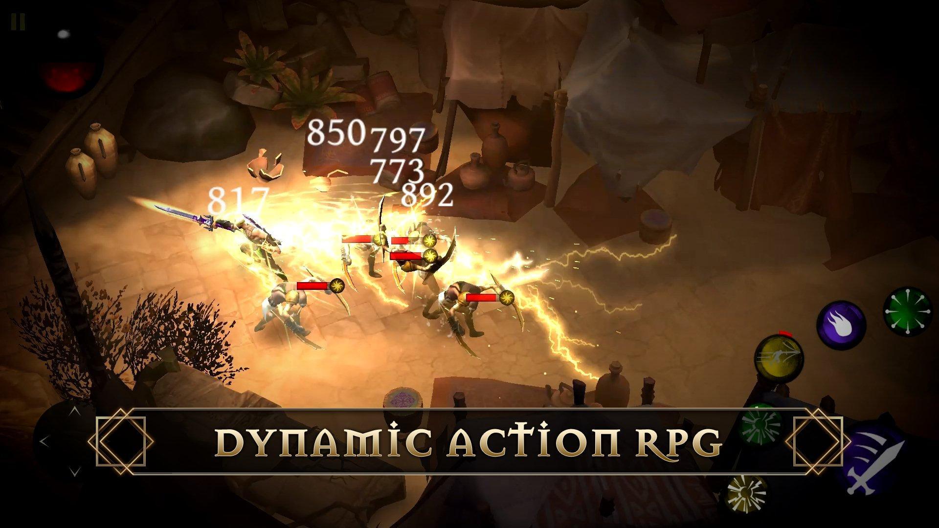 Скриншот игры BladeBound: RPG Adventure Game