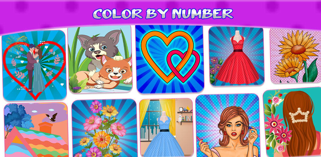 Coloração - Pintar por Número APK (Android Game) - Baixar Grátis