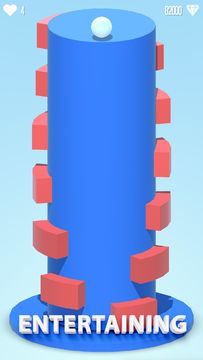 Fall Ball : Addictive Falling Game Screenshot