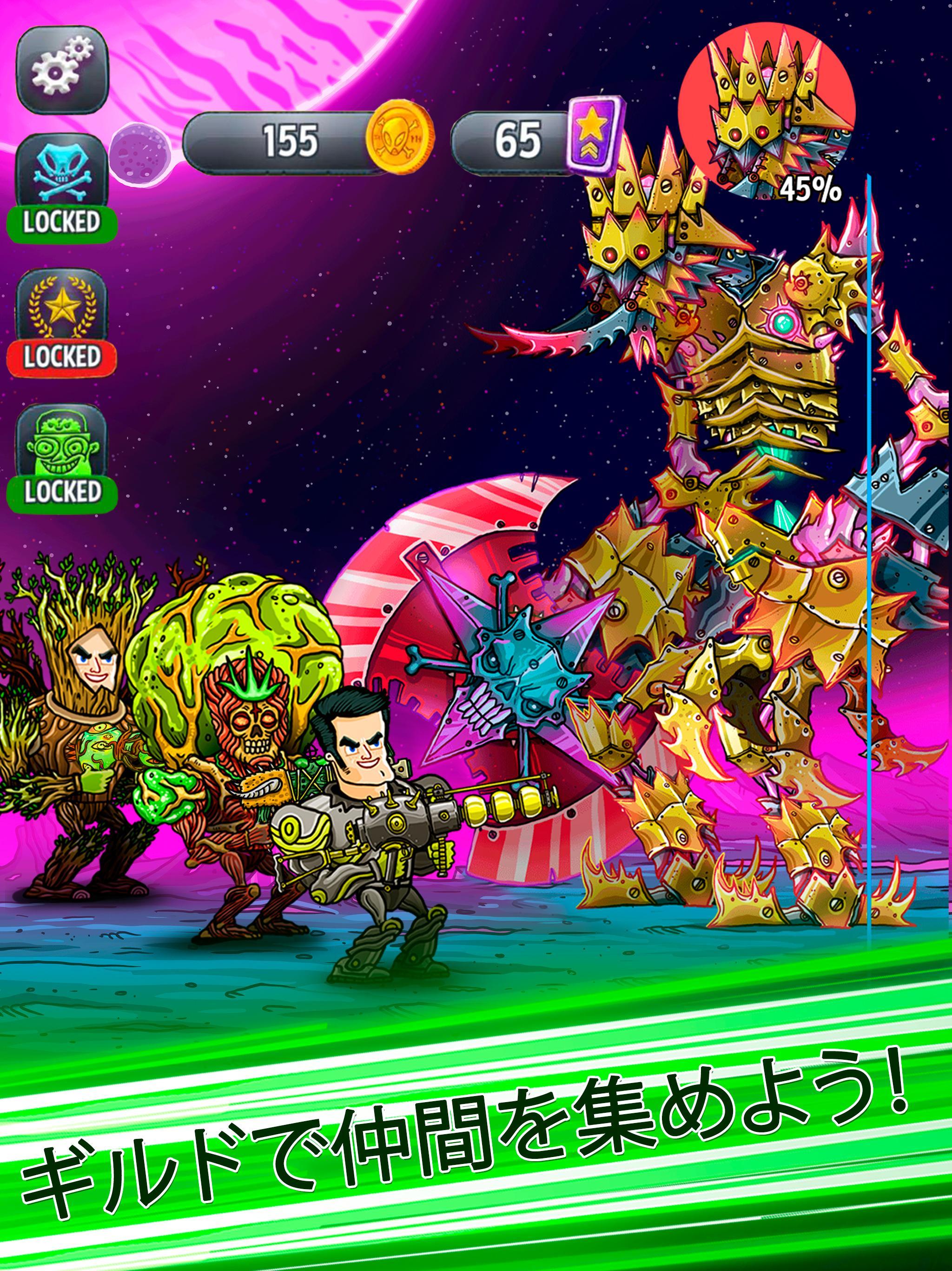Tap Busters: 賞金稼ぎ ゲームのスクリーンショット
