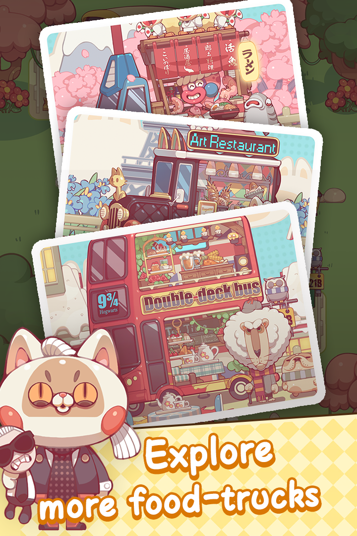 Strange Carnival:Merge&Cook Game Screenshot