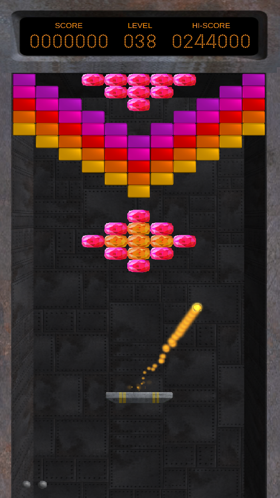 Brick Breaker DEMOLITION 2 ゲームのスクリーンショット