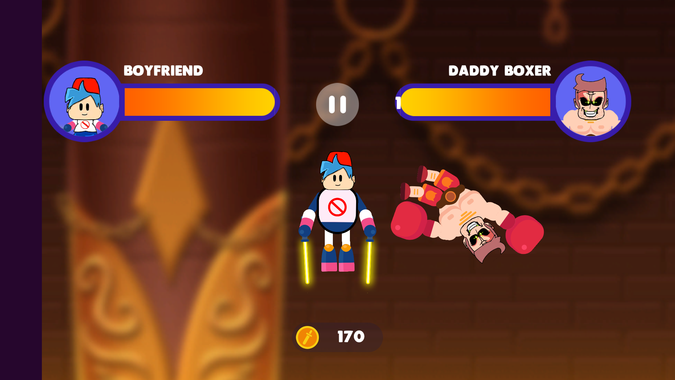 Googgy vs Pongo Game Screenshot