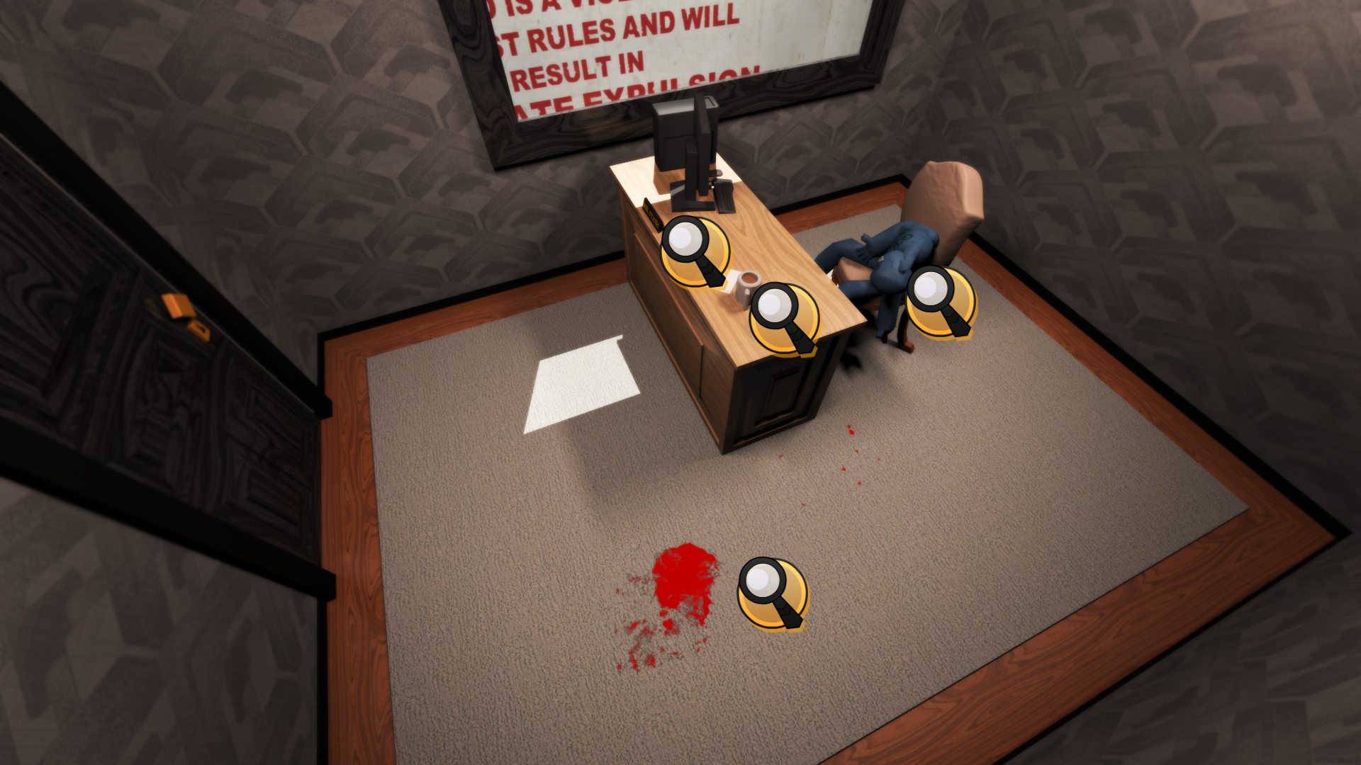 Methods: Detective Competition Game Screenshot