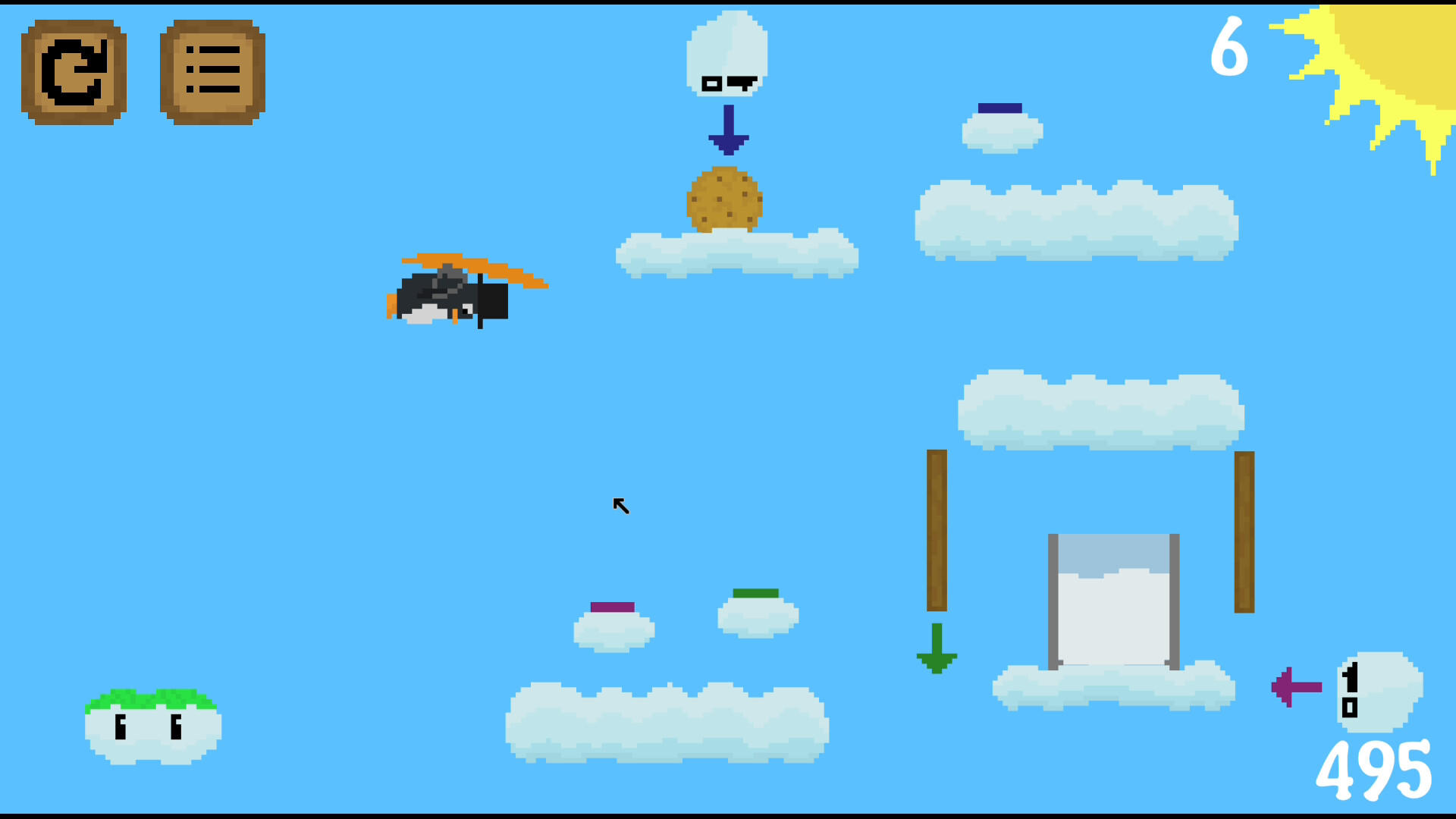 Mr. Mookie and the Runaway Cookie ゲームのスクリーンショット