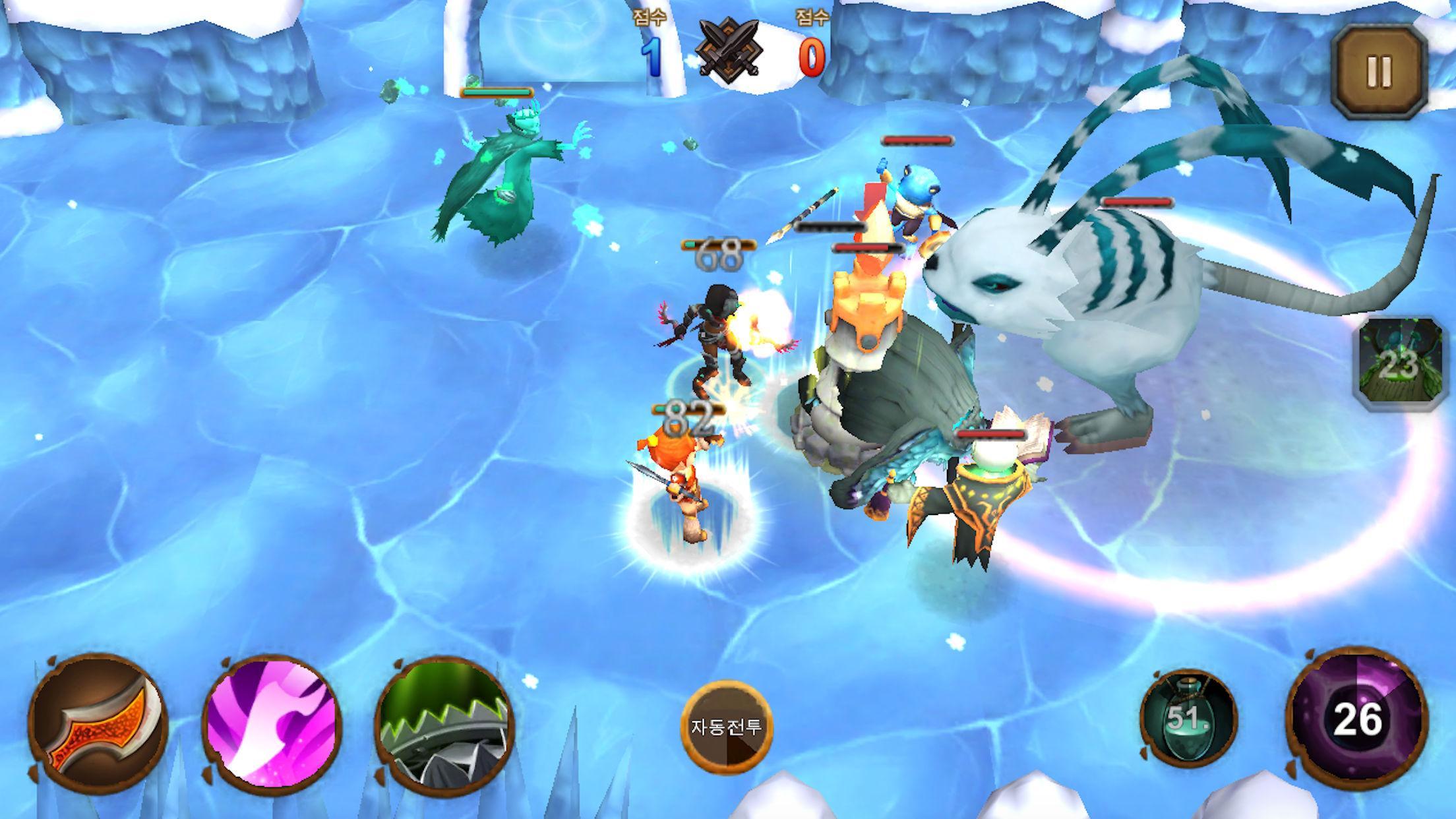 Dungeon and League Game Screenshot