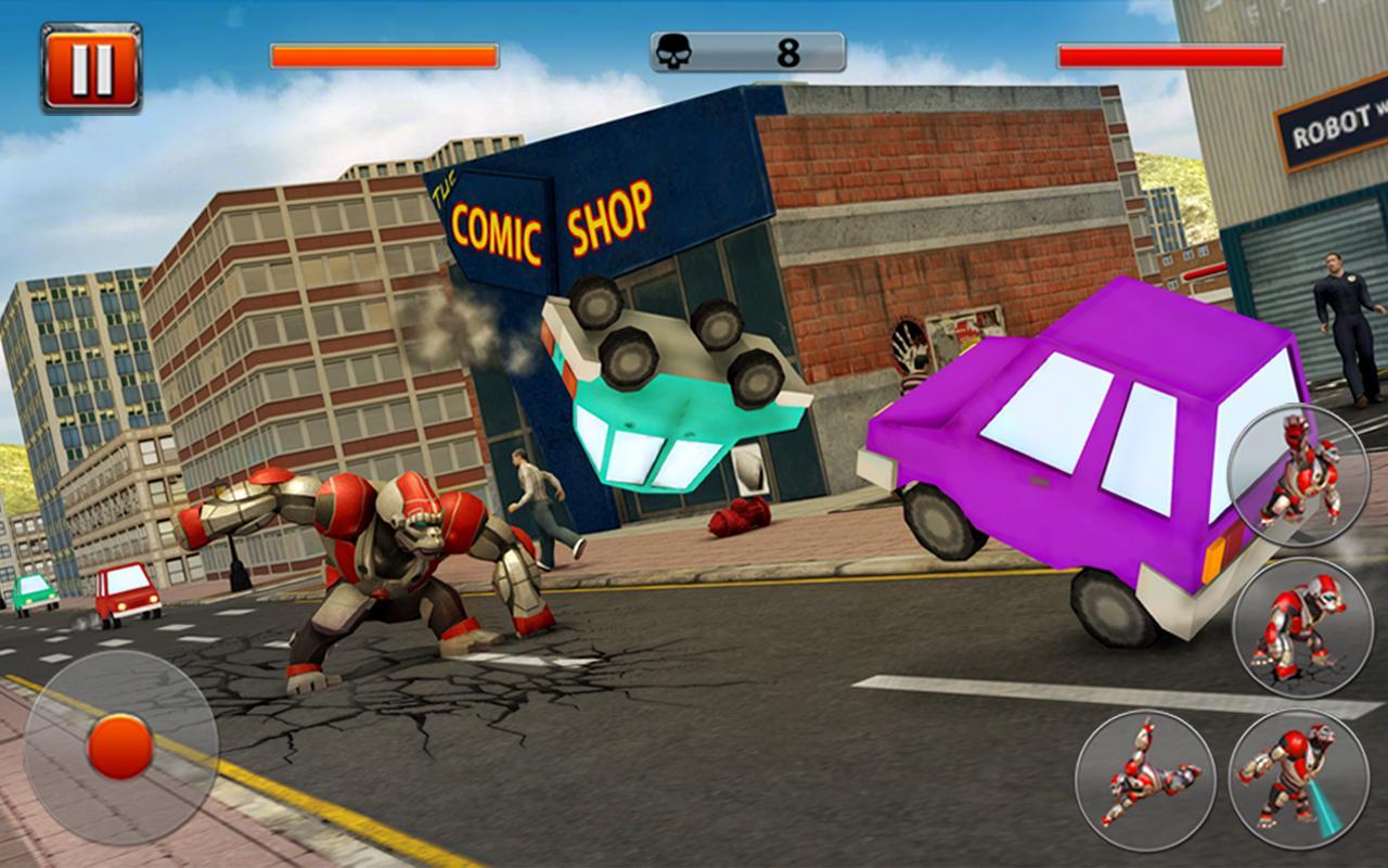 Transform RoboKong 2017 : Chai Game Screenshot