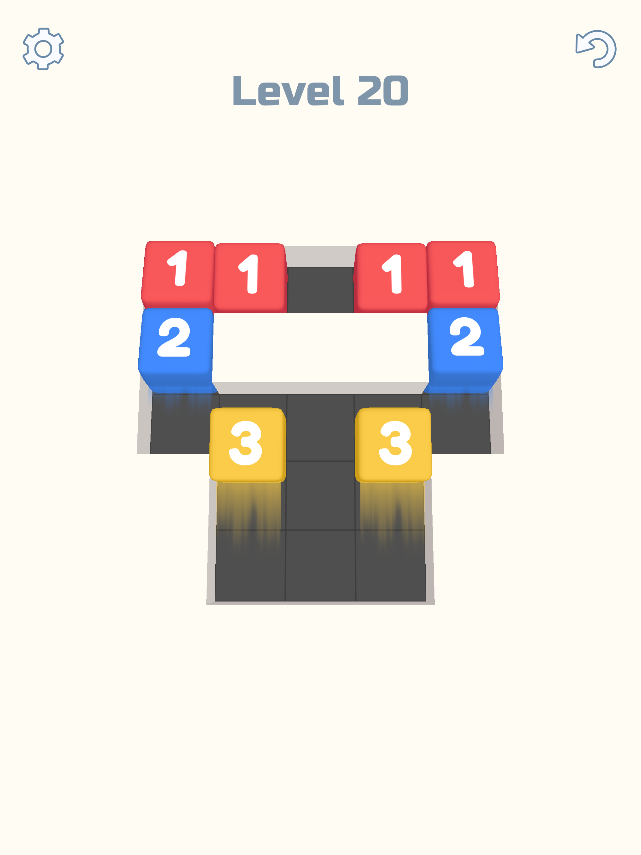 Cubes Control screenshot game