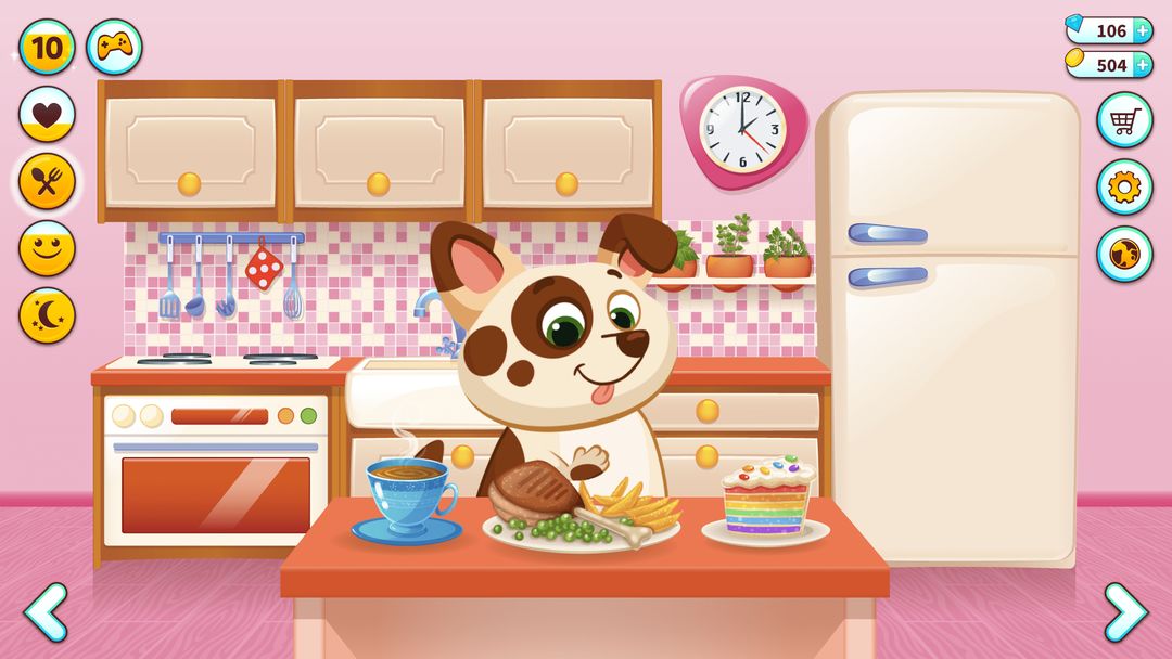 Duddu - My Virtual Pet Dog screenshot game
