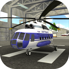 Police Helicopter Flying Simulator
