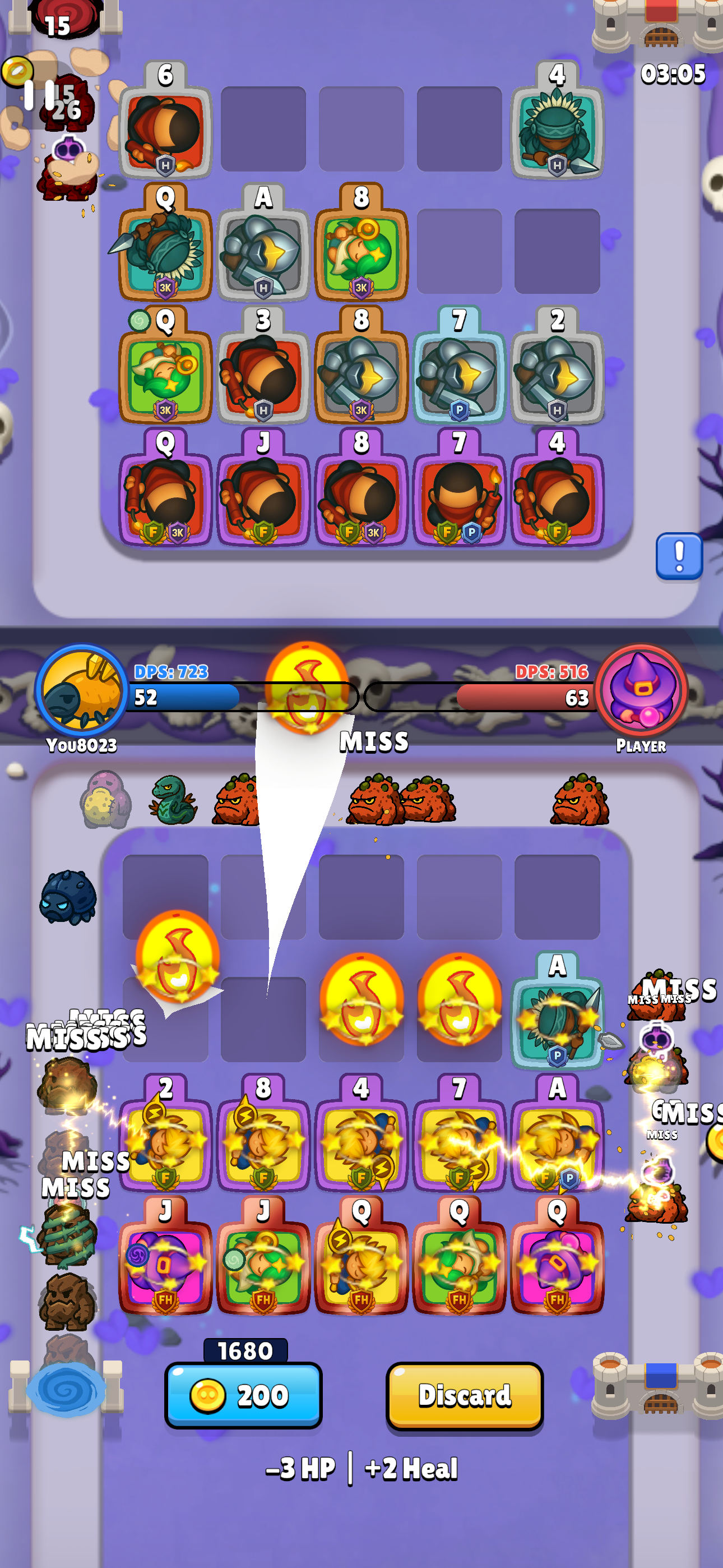 Hand of Heroes Game Screenshot