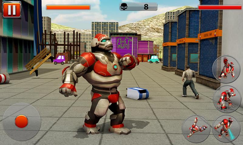 Transform RoboKong 2017 : Chai Game Screenshot