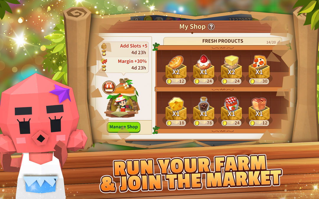 Garena Fantasy Town - Farm Sim 게임 스크린 샷