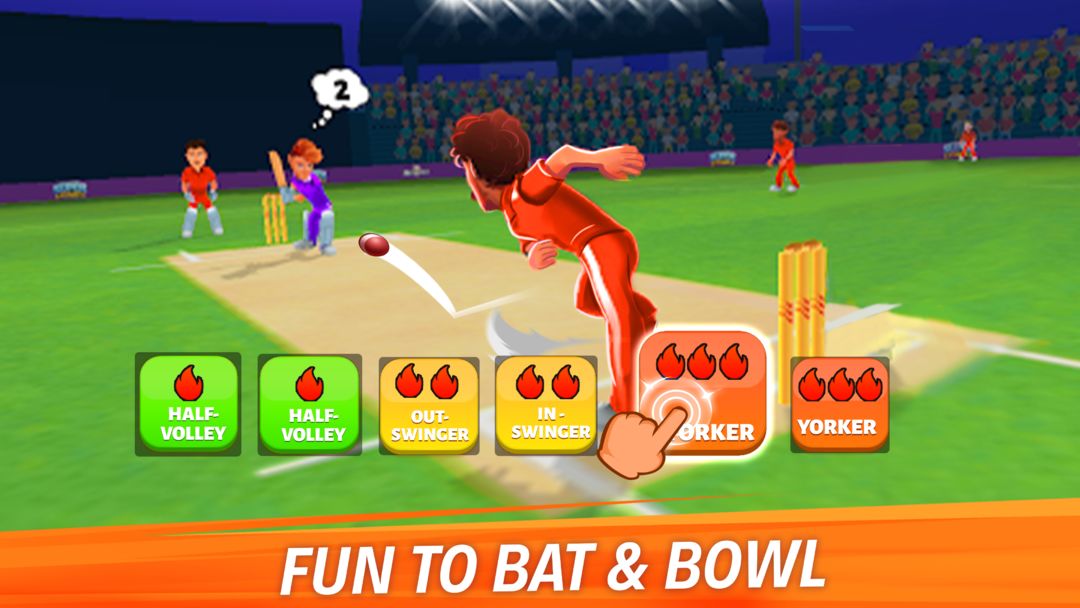 Hitwicket An Epic Cricket Game 게임 스크린 샷
