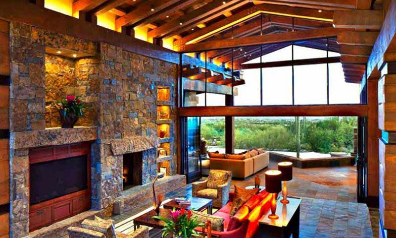 Desert Mountain Cabin Escape Game Screenshot