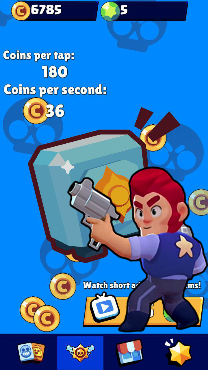 Screenshot 1 of Safe Clicker for Brawl Stars: Tap and Tap! 0.1