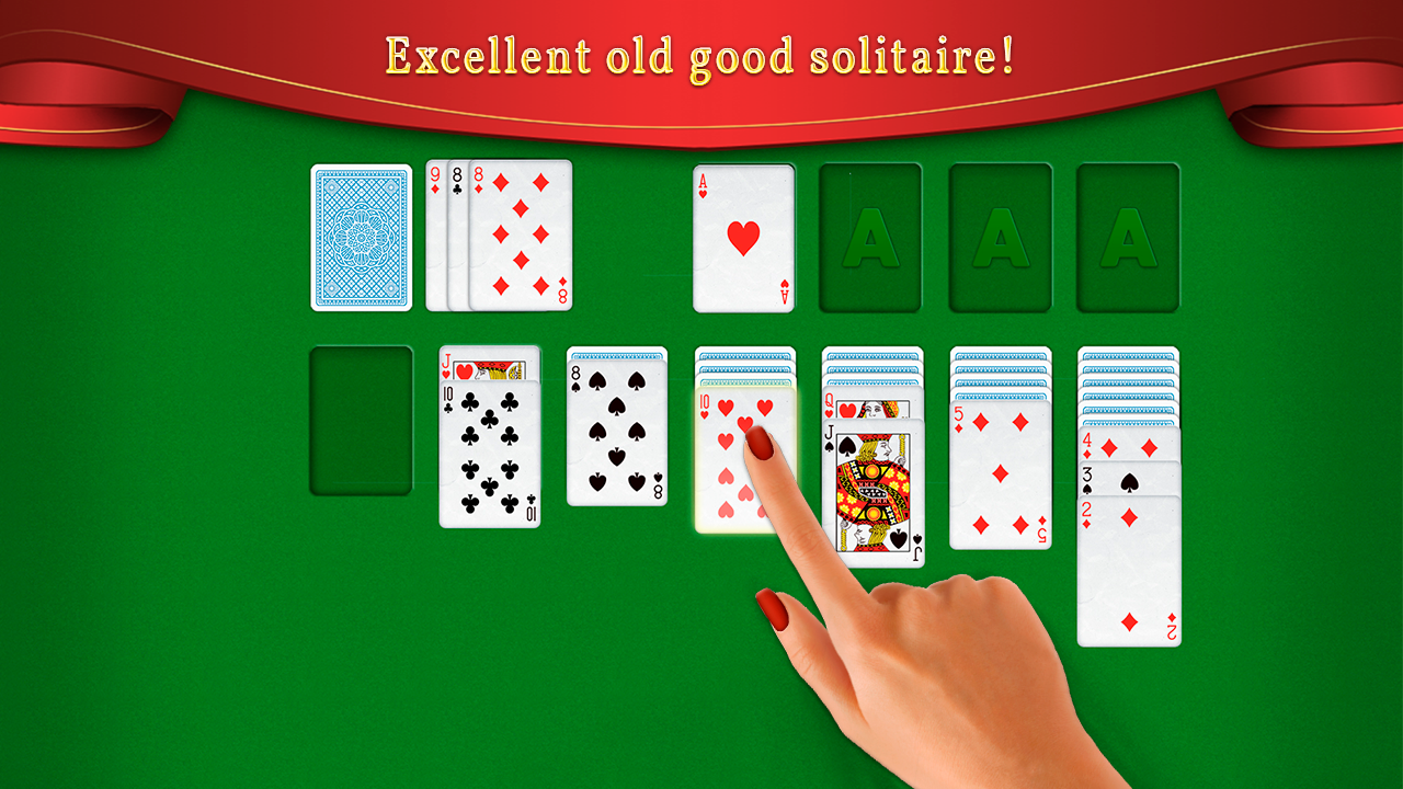 Klondike Solitaire Luxe Game Screenshot