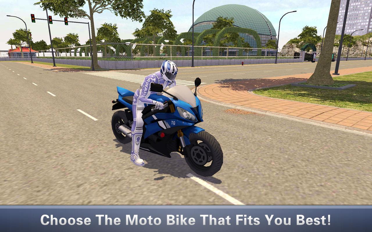 Screenshot 1 of 憤怒的城市摩托自行車賽車4 1.8