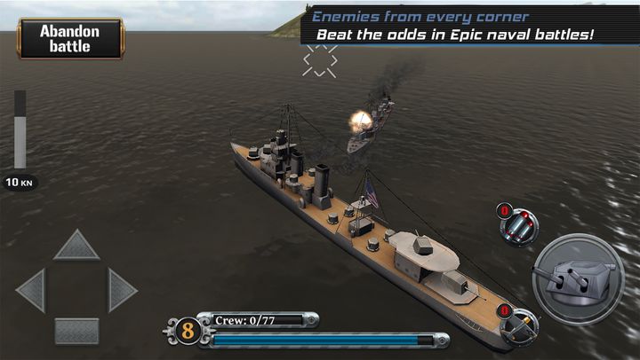 Screenshot 1 of Naval Warship: Pacific Fleet 1.9