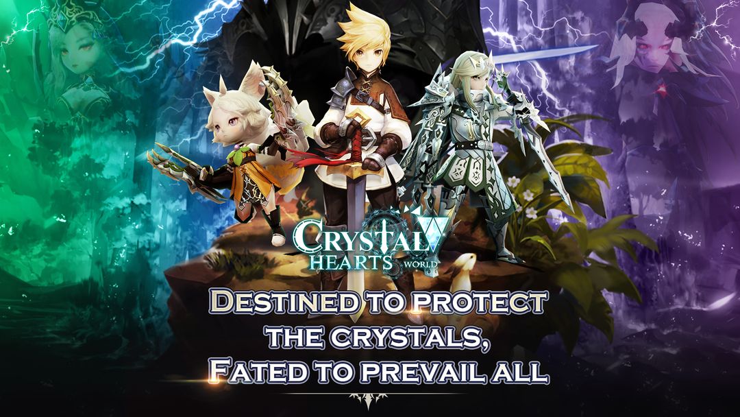 Crystal Hearts World screenshot game
