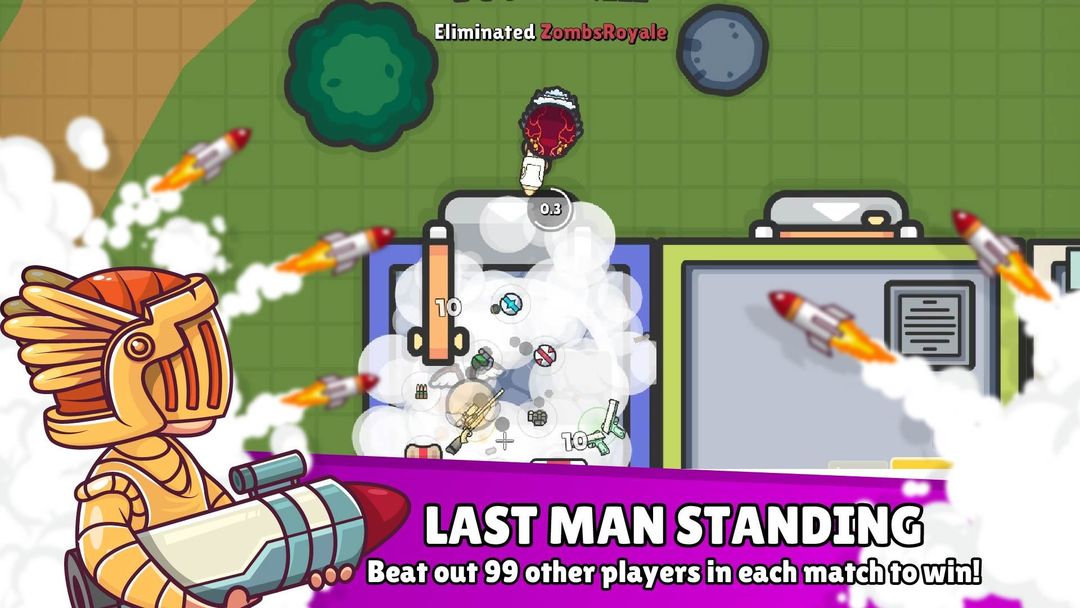 Screenshot of ZombsRoyale.io - Battle Royale